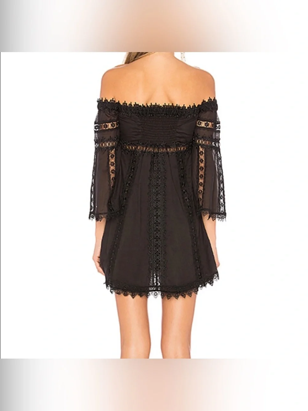 NEW Charo Ruiz Campana black dress m